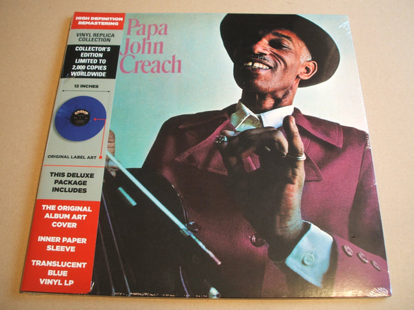 Papa John Creach    Blue Translucent ltd vinyl lp