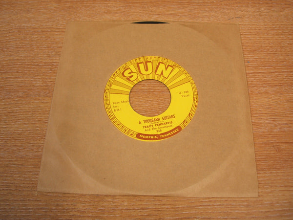 Tracy Pendarvis And The Swampers ‎– A Thousand Guitars 7" vinyl sun 335