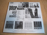 Rico & The Rudies ‎ Blow Your Horn Vinyl LP Limited Edition Numbered Reissue Orange