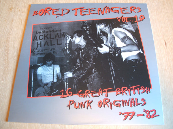 BIN LINER RECORDS  V/A - Bored Teenagers Vol. 10  vinyl lp