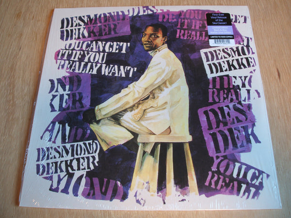 Desmond Dekker ‎– You Can Get It If You Really Want  Real Gone Music ‎– RGM-0625  Vinyl LP  Black & Blue Marble