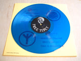 Death In June ‎– Free Tibet blue Vinyl LP Limited Edition Numbered yellow cover