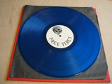Death In June ‎– Free Tibet blue Vinyl lp Limited Edition Numbered red cover