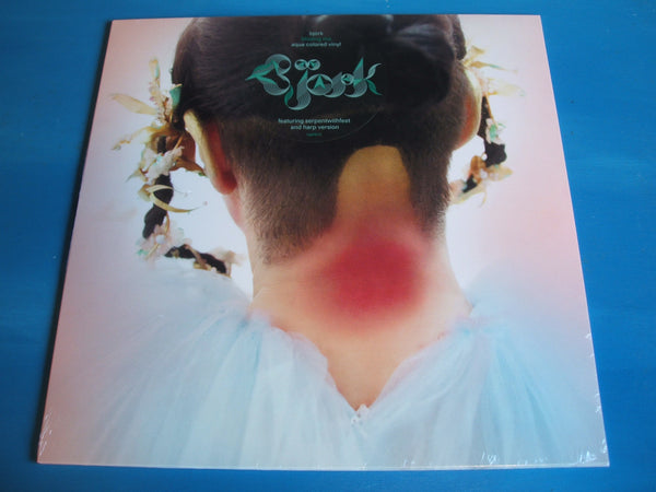 Björk ‎– Blissing Me Vinyl, 12", 45 RPM, Single, Limited Edition, Aqua