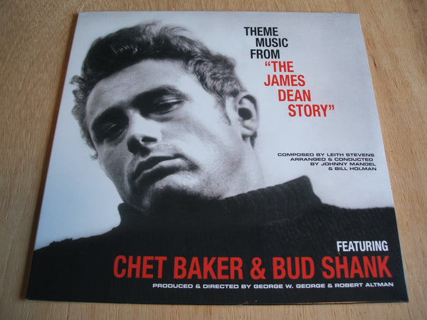 Chet Baker & Bud Shank ‎ Theme Music From "The James Dean Story" vinyl lp