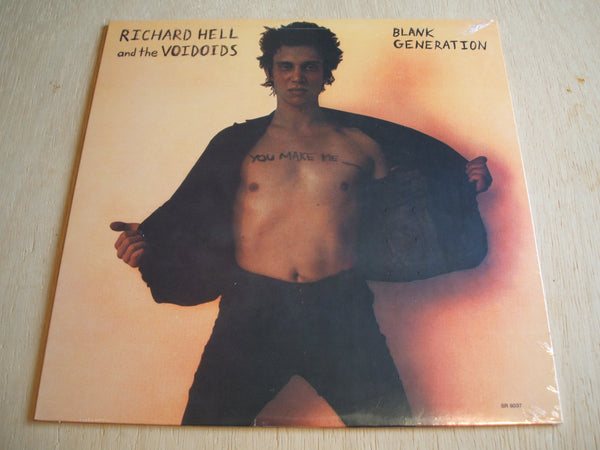 Richard Hell & The Voidoids :  Blank Generation reissue vinyl lp