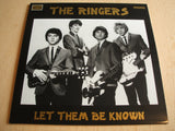 The Ringers : Let Them Be Known vinyl lp  rare usa 1960's garage rock