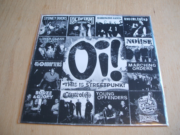 Various ‎– Oi! This Is Streetpunk Vinyl, 11", Compilation, 33 ⅓ RPM, Green