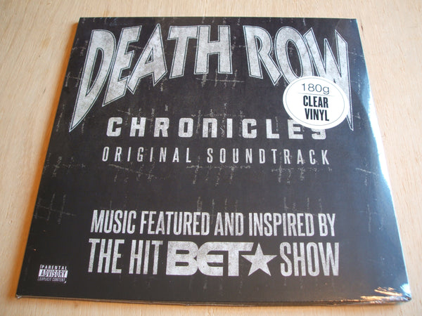 Various ‎– Death Row Chronicles (Original Soundtrack) 2 x clear vinyl lp