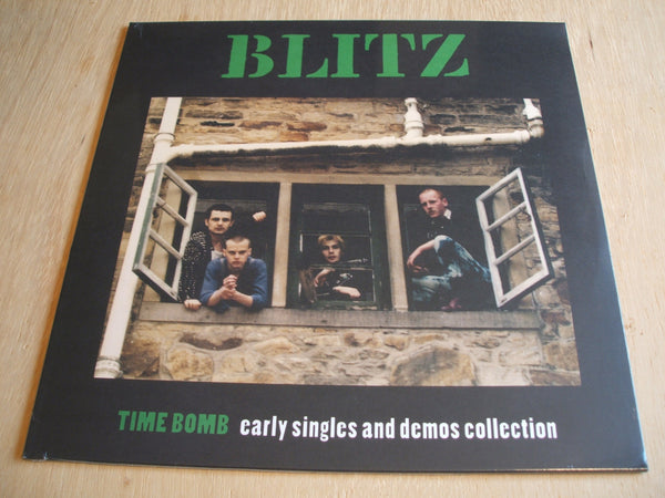 Blitz  ‎–  Time Bomb Early Singles And Demos Collection vinyl lp