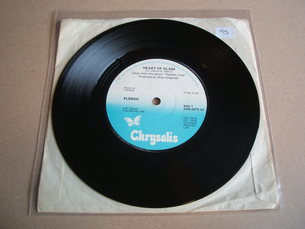 Blondie - Heart Of Glass Vinyl, 7", Single  irish pressing