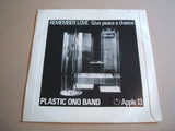 The Plastic Ono Band - Give Peace A Chance / Remember Love Vinyl, 7", 45 RPM, Single