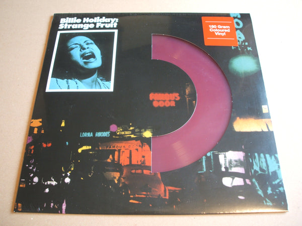 Billie Holiday - Strange Fruit Vinyl lp Reissue Purple 180 gram die cut cover