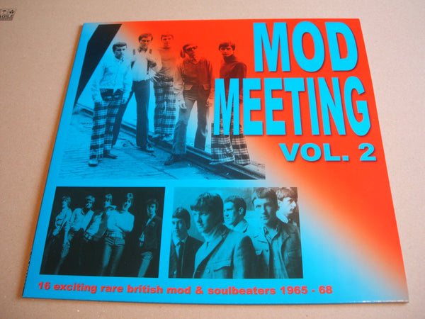 Various ‎– Mod Meeting Vol. 2 rare mod tracks vinyl lp