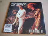 Cream  - Live In Detroit '67  2 × white Vinyl LP Limited Edition