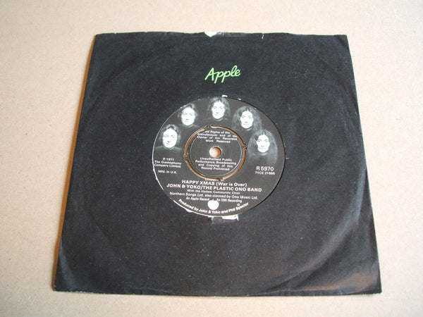 John & Yoko & The Plastic Ono Band - Happy Xmas (War Is Over) Vinyl 7" Single