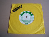 Wings  - Give Ireland Back To The Irish Vinyl, 7", Single, 45 RPM, Solid Centre