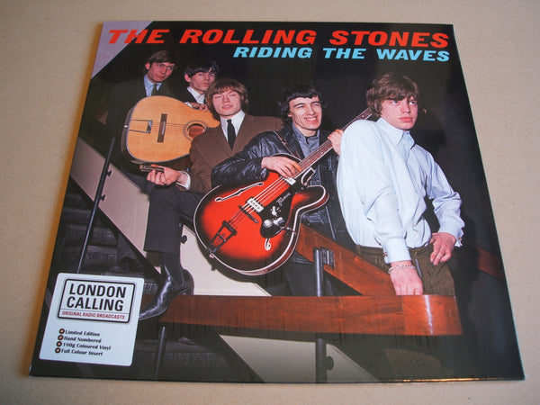 The Rolling Stones - Riding The Waves red vinyl lp ltd / 2000 numbered edition