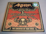 Anthrax - The Greater Of Two Evils 2 × Vinyl, LP, Album, Reissue