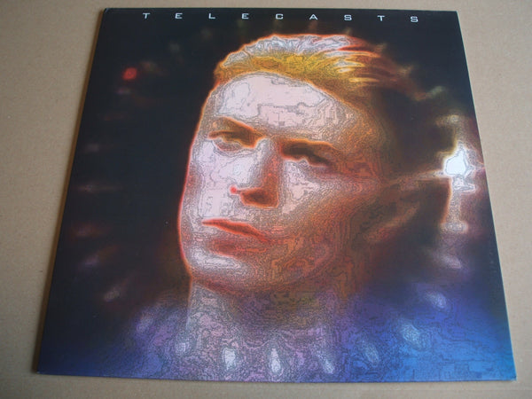 David Bowie - Telecasts   blue Vinyl LP Limited Edition Numbered