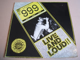 999 - Live And Loud!!  Vinyl, LP, Album original pressing