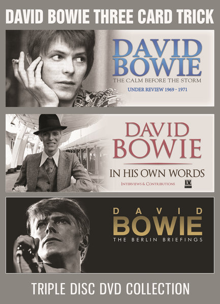 THREE CARD TRICK (3DVD)  by DAVID BOWIE  DVD  DVD3IS086