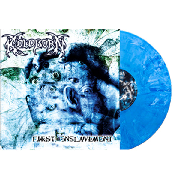 FIRST ENSLAVEMENT (BLUE MARBLE VINYL) by KOLDBORN Vinyl LP  EMZ30LP1