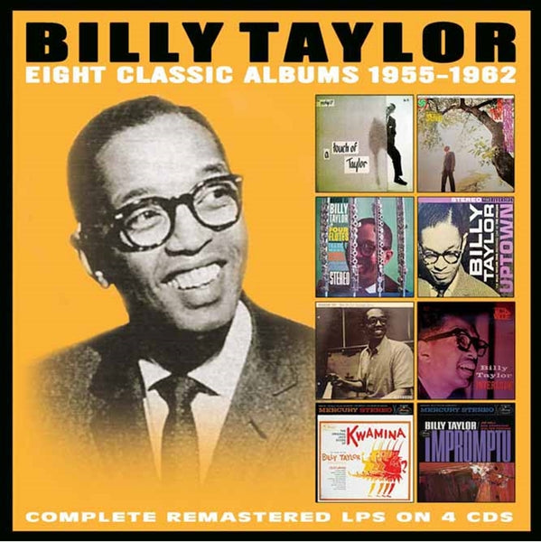 EIGHT CLASSIC ALBUMS: 1955 - 1962 (4CD) by BILLY TAYLOR Compact Disc - 4 CD Box Set  EN4CD9110
