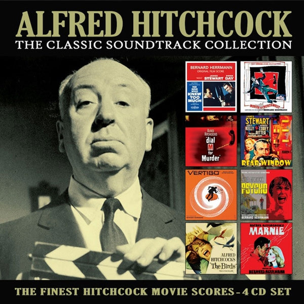 THE CLASSIC SOUNDTRACK COLLECTION (4CD) by ALFRED HITCHCOCK Compact Disc - 4 CD Box Set  EN4CD9151