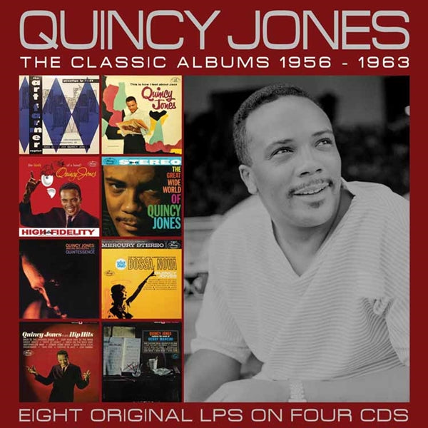 THE CLASSIC ALBUMS 1957 – 1963 (4CD) by QUINCY JONES Compact Disc - 4 CD Box Set  EN4CD9177