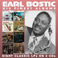 HIS FINEST ALBUMS (4CD)  by EARL BOSTIC  Compact Disc - 4 CD Box Set  EN4CD9186   pre order