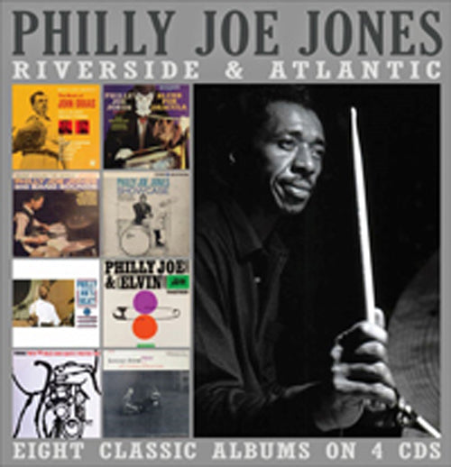 RIVERSIDE & ATLANTIC by PHILLY JOE JONES Compact Disc - 4 CD Box Set