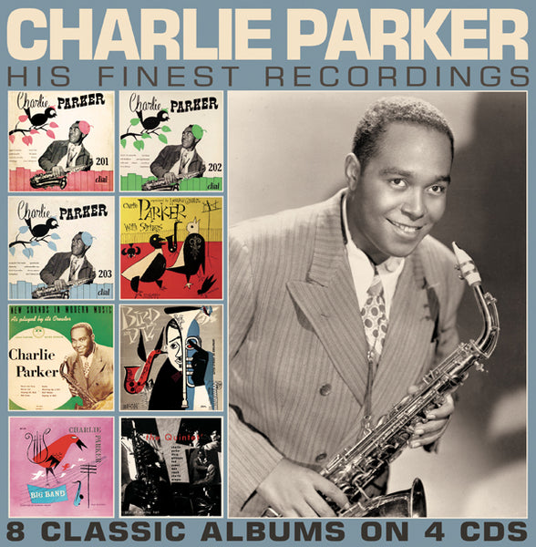 HIS FINEST RECORDINGS (4CD) by CHARLIE PARKER Compact Disc - 4 CD Box Set