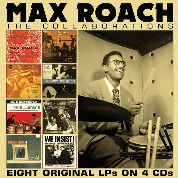 THE COLLABORATIONS (4CD) by MAX ROACH Compact Disc - 4 CD Box Set  EN4CD9198