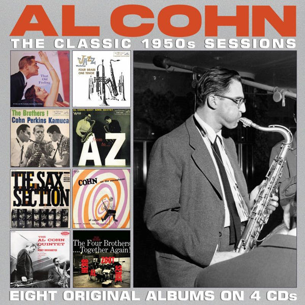 THE CLASSIC 1950S SESSIONS (4CD) by AL COHN Compact Disc - 4 CD Box Set  EN4CD9199