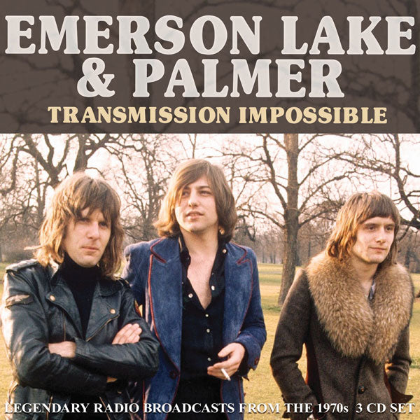 EMERSON LAKE AND PALMER TRANSMISSION IMPOSSIBLE (3CD) COMPACT DISC - 3 CD BOX SET  Item no. :ETTB128