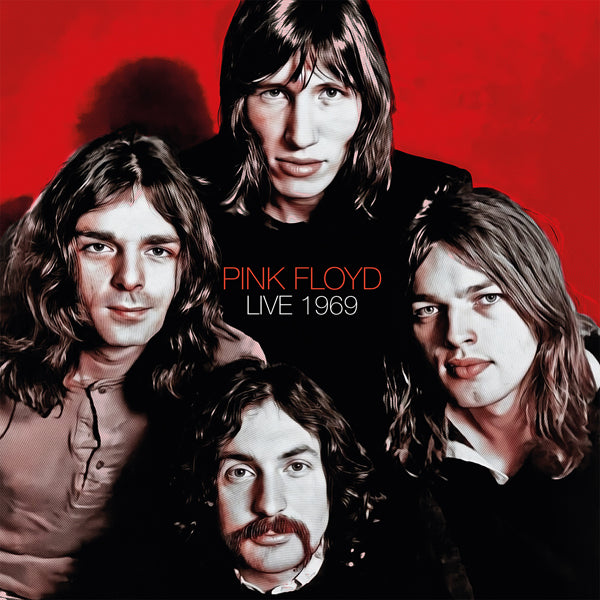 PINK FLOYD LIVE 1969 (RED VINYL) VINYL DOUBLE ALBUM  Item no. :EWR002LTD