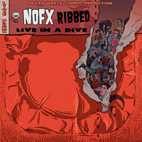 RIBBED - LIVE IN A DIVE by NOFX Compact Disc  FAT902CD