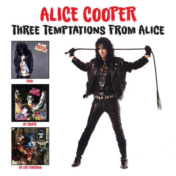 THREE TEMPTATIONS FROM ALICE (2CD) by ALICE COOPER Compact Disc Double  FLOATD6415