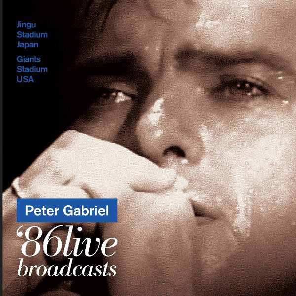 PETER GABRIEL 1986 LIVE BROADCASTS COMPACT DISC DOUBLE