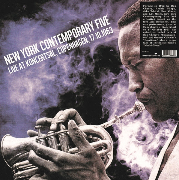 LIVE IN KONCERTSAL, COPENHAGEN, 17.10.1963 by NEW YORK CONTEMPORARY FIVE