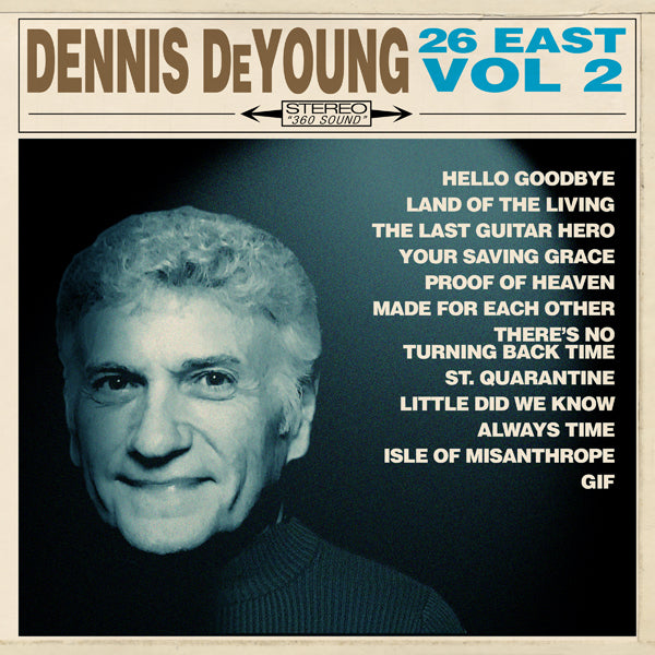 26EAST: VOLUME 2 (LP) by DENNIS DEYOUNG Vinyl LP  FRLP1123