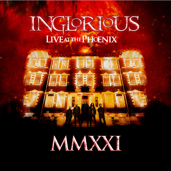 MMXXI LIVE AT THE PHOENIX (BLUE VINYL) by INGLORIOUS Vinyl LP  FRLP1215B