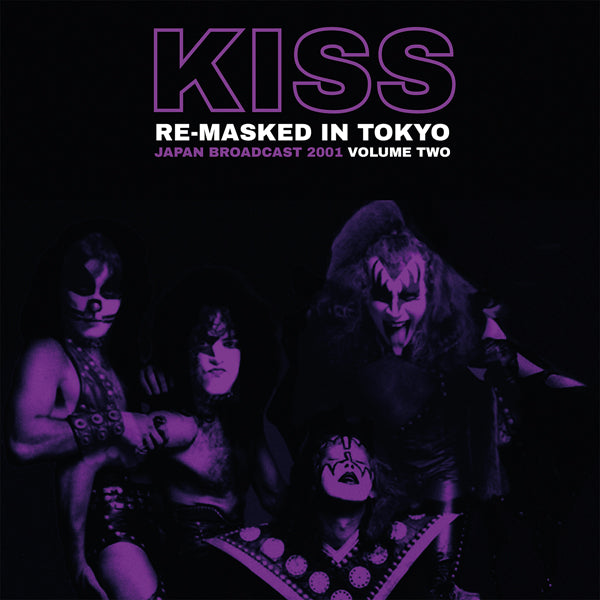 RE-MASKED IN TOKYO VOL. 2 by KISS Vinyl Double Album  GR009LP
