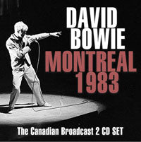 MONTREAL 1983 (2CD)  by DAVID BOWIE  Compact Disc Double  GRNCD025