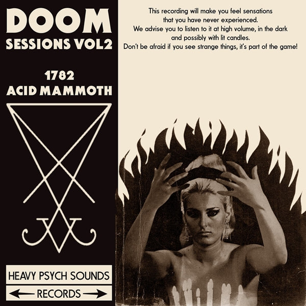 DOOM SESSIONS - VOL. 2 (COLOURED VINYL) by 1782 / ACID MAMMOTH Vinyl LP