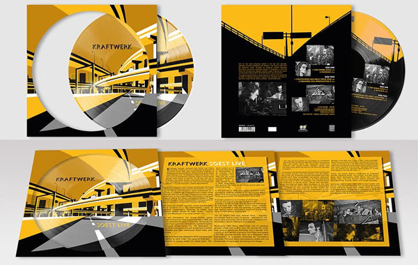 SOEST LIVE  by KRAFTWERK Vinyl 12" Picture Disc ISPPD2202