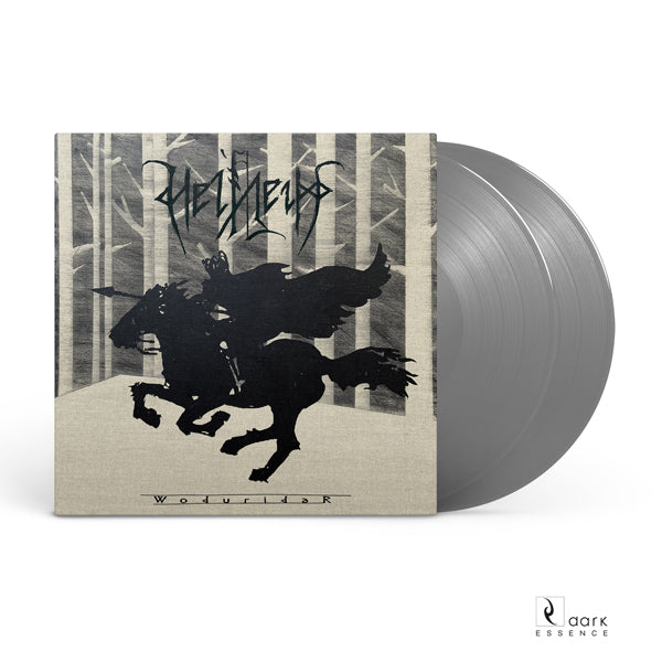 WODURIDAR (SILVER VINYL) by HELHEIM Vinyl Double Album  KAR218LPC