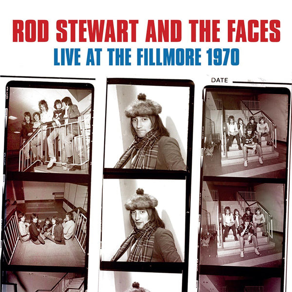 LIVE AT THE FILLMORE 1970 by ROD STEWART AND THE FACES Compact Disc Double  LC2CD5077