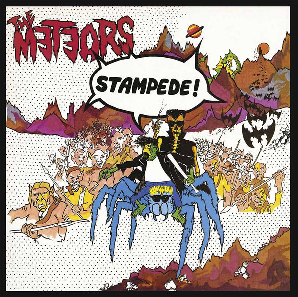 STAMPEDE  by METEORS, THE  Vinyl LP  LETV449LP